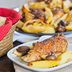 Rosemary Lemon Chicken with Potato