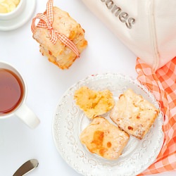 Apple Cheddar Scones