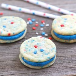 Funfetti Sandwich Cookies