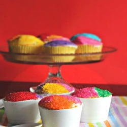 Snow Cone Cupcakes