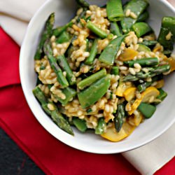 Summer Lemon Vegetable Risotto