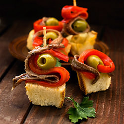 Spanish Tapas and Fruit Sangria