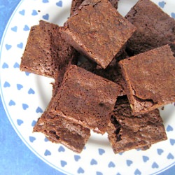 Coffee & walnut brownies