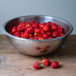 Freeze Strawberries