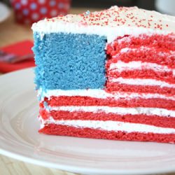 HIdden Flag Cake