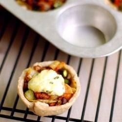 Vegetable Bacon Tarts