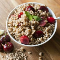 Warm Farro Salad