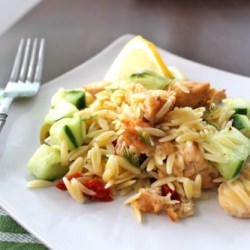 Lemon and Chicken Orzo