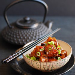 Spicy Sticky Braised Belly Pork