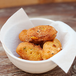 Jalapeno Cornbread Cheddar Bites