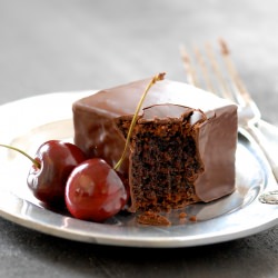 chocolate mochi cakes