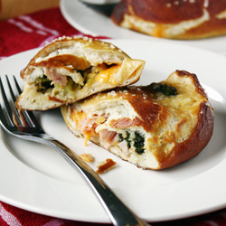 Pretzel Calzones