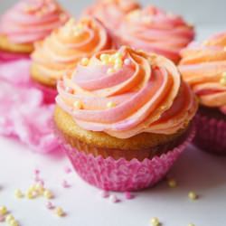 Cotton Candy Cupcakes