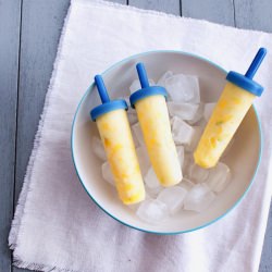 Piña Colada Ice Pops