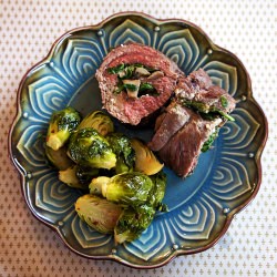 Beef Tenderloin Stuffed with Mushroom
