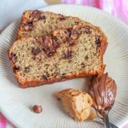 Nutella PB Banana Bread