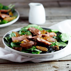 Warm Asian Duck Salad