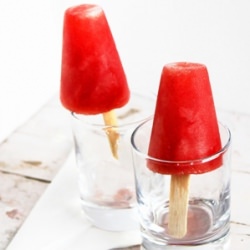 Watermelon Mint Ice Lollies