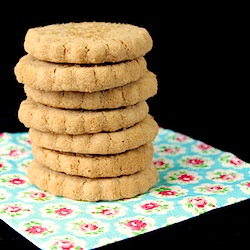 Biscoff Shortbread Cookies