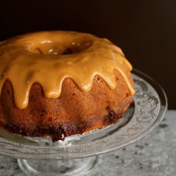 Honeycomb & Banana Cake