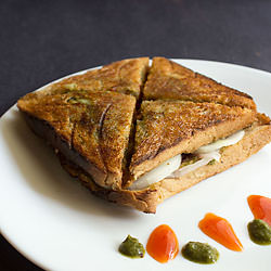 Bombay Veg Toast Sandwich