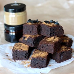 Brownie with Liquorice