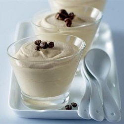 Velvety White Mousse
