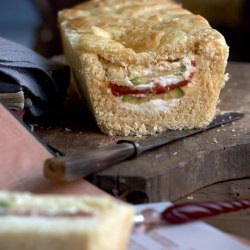 Vegetables & Cheese Potato Bread