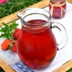 Strawberry and Mint Refresher