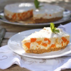 Mango Coconut & Cardamom Cheesecake