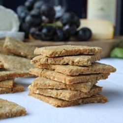 Rosemary & Parmesan Crackers