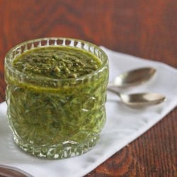 Homemade Basil Pesto