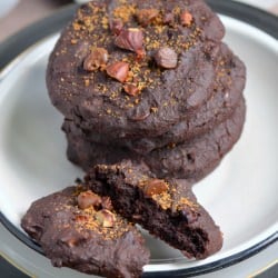 Flourless Mocha Bean Cookies