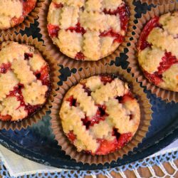 Strawberry Rhubarb Mini Pies