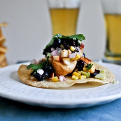 Chicken Tostadas