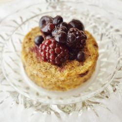 Oatmeal Raisin Microwave Muffin
