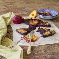 Blueberry and Peach Galette