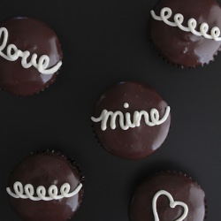 Cream Filled Hostess Style Cupcakes
