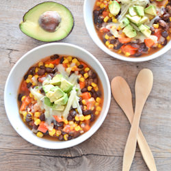 Black Bean and Corn Chilli