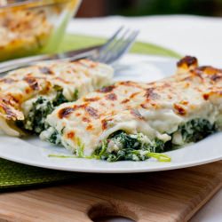 Cannelloni with Spinach Ricotta