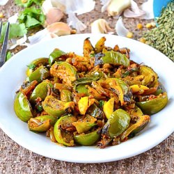 Brinjal Roast With Fennel