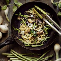 Green Summer Spaghetti