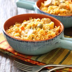 Mom’s Spanish Chicken and Rice
