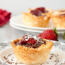 Chocolate Cheesecake Tarts