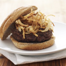 Burger w/ Spicy Fried Onions