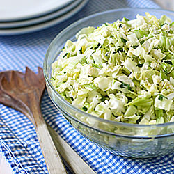 Tangy Apple-Cabbage Slaw