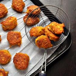 Fish roe Fritter