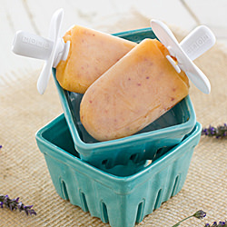 Ginger Peach Popsicles