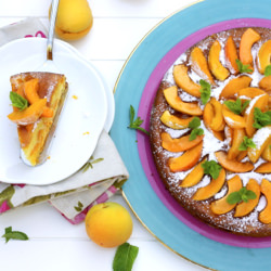 Apricot & Mascarpone Cake