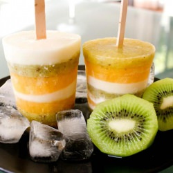 Orange and Kiwi Creamsicles